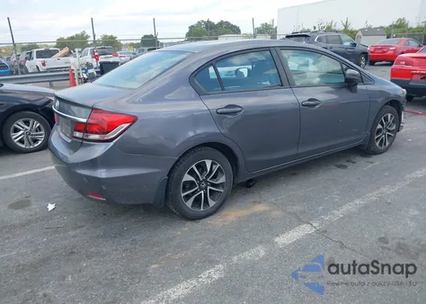 2014 Honda Civic Ex из США, поврежденный, VIN 2HGFB2F84EH549038